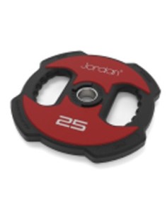 Disco Olímpico Jordan Fitness JT-IUPV2-02 Ignite Uretano...