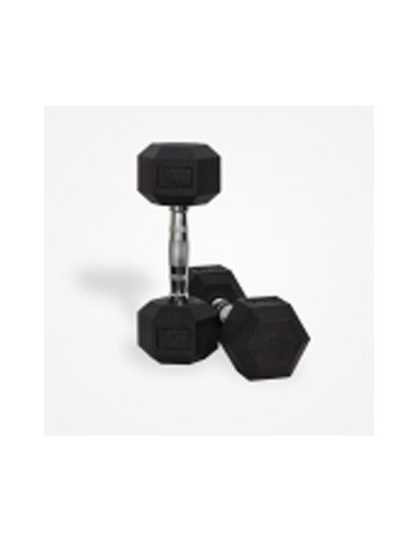 Mancuernas de Goma Hexagonales Mets...