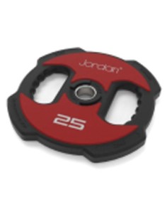 1.25kg Jordan Ignite Urethane Olympic Discs (red/black)